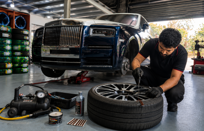 Flat Tyre Repair