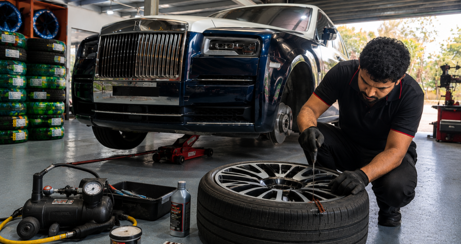 Flat Tyre Repair