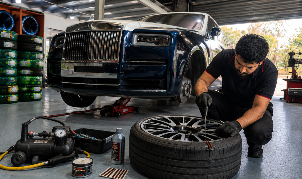 Flat Tyre Repair